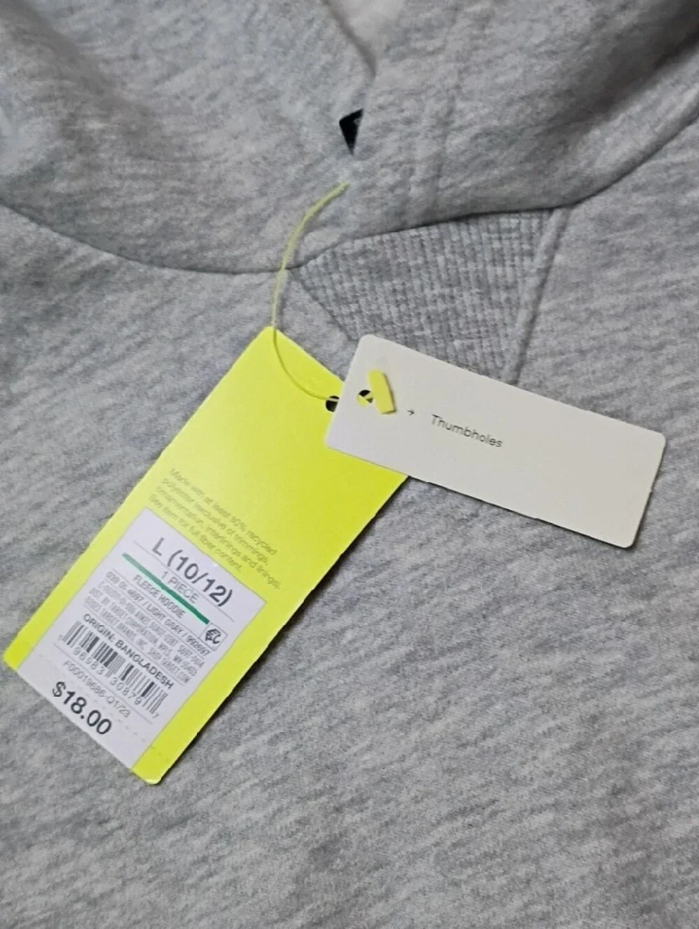 All In Motion Light Gray Hooded Sweatshirt And Sweat Pants Matching Set